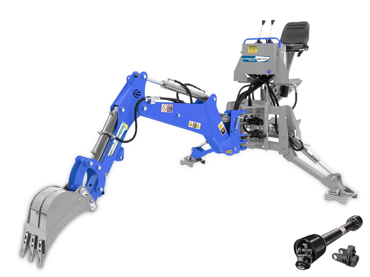 HADES TA330 | Graecus | Τσαπάκι για τρακτέρ 